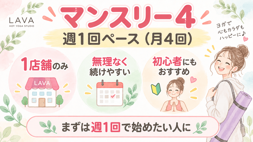 LAVA料金プランプラン「マンスリー4」の内容画像