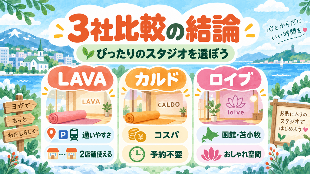 北海道エリアで失敗しないスタジオの選び方