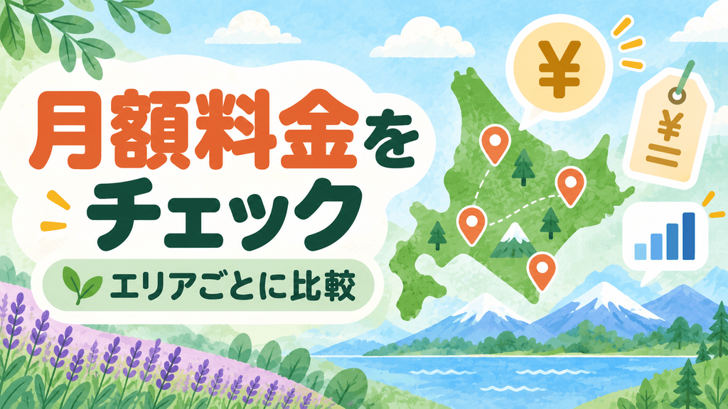 北海道LAVAの月額料金比較