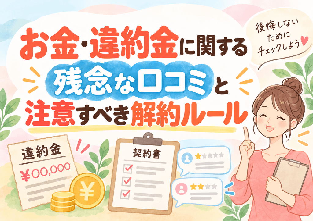 LAVAの違約金と解約ルールの注意点