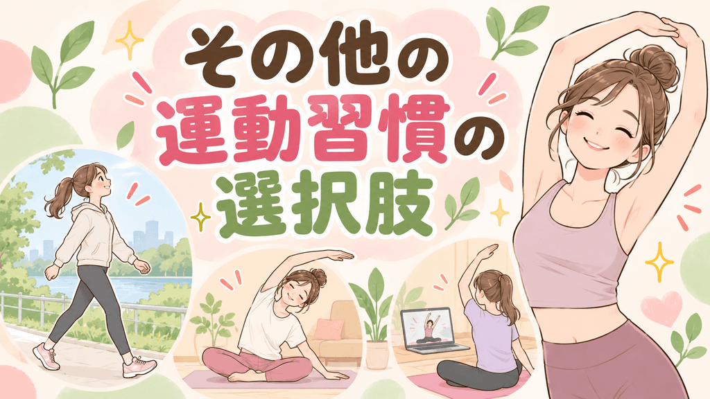 その他の運動習慣の選択肢